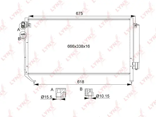 Condenser, air conditioning (RC-0444)
