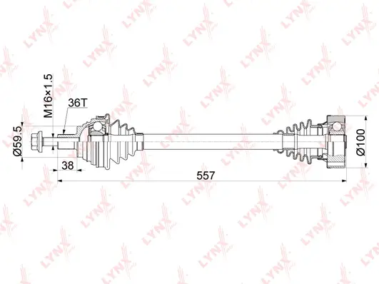 Drive Shaft (CD-1132)