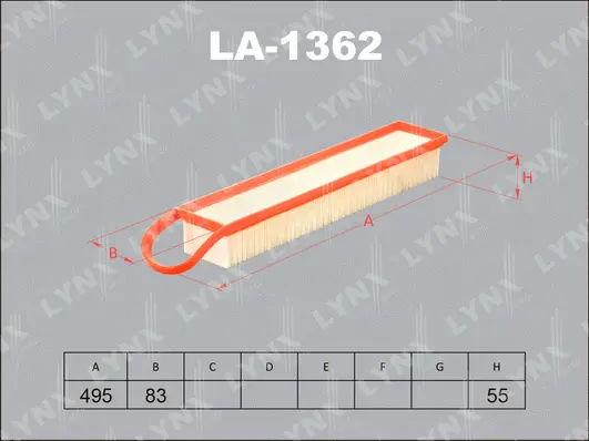 Air Filter (LA-1362)