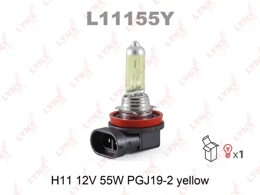 Bulb, front fog light (L11155Y)