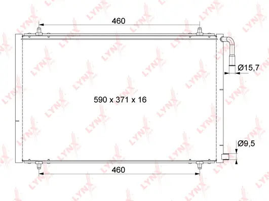 Condenser, air conditioning (RC-0401)