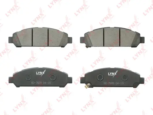 Brake Pad Set, disc brake (BD-7609)