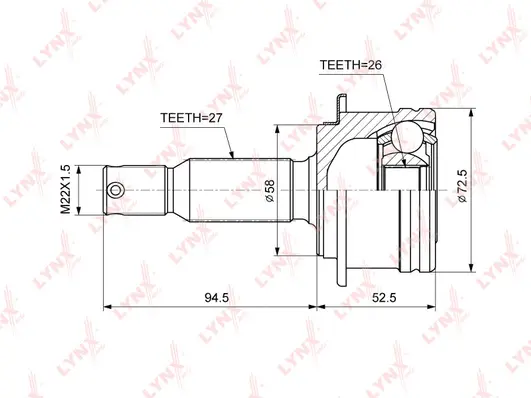 Joint Kit, drive shaft