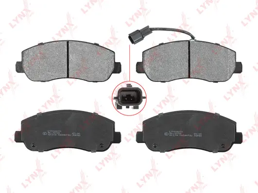 Brake Pad Set, disc brake (BD-5753)