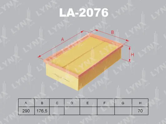 Air Filter (LA-2076)