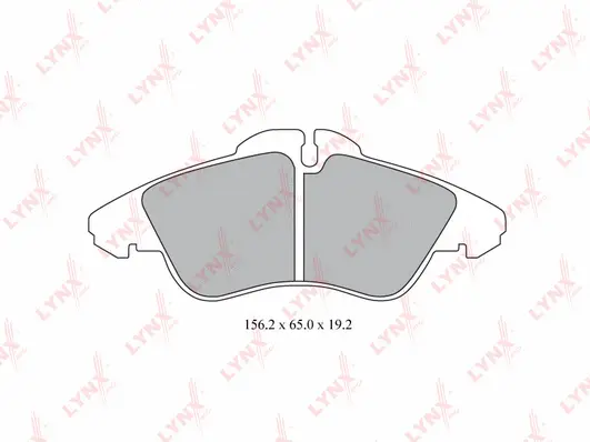 Brake Pad Set, disc brake (BD-5337)