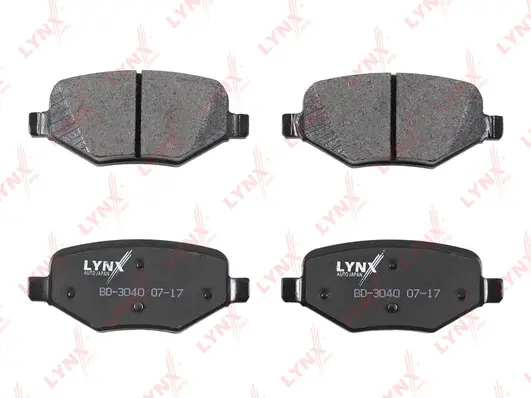 Brake Pad Set, disc brake (BD-3040)