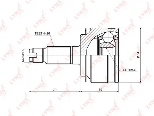 Joint Kit, drive shaft (CO-3669)