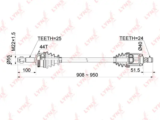 Drive Shaft (CD-1098A)
