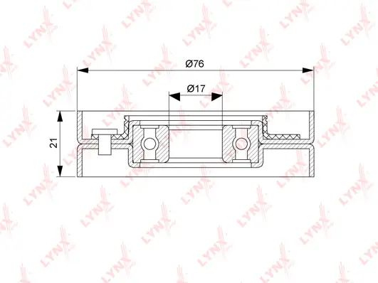 Tensioner Pulley, V-ribbed belt