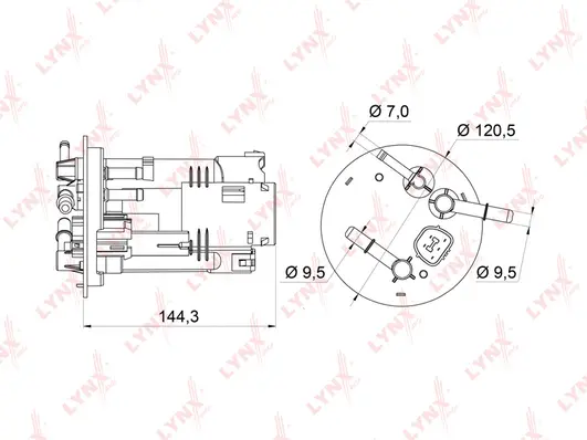 Fuel Filter (LF-362M)