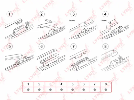 Wiper Blade (XF550)