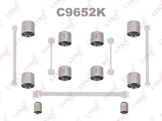 Mounting, control/trailing arm (C9652K)
