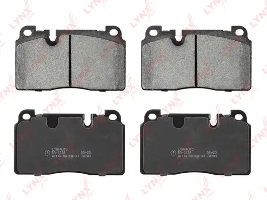 Brake Pad Set, disc brake (BD-1228)