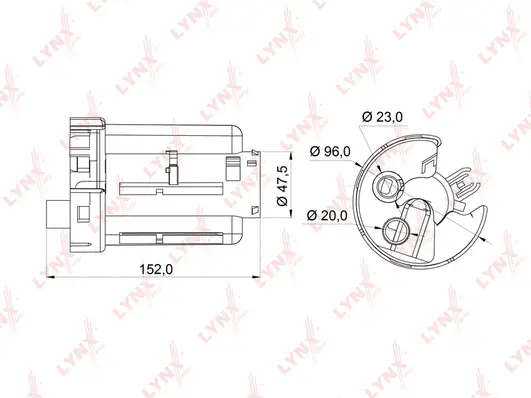 Fuel Filter (LF-973M)