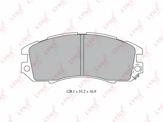 Brake Pad Set, disc brake (BD-7112)
