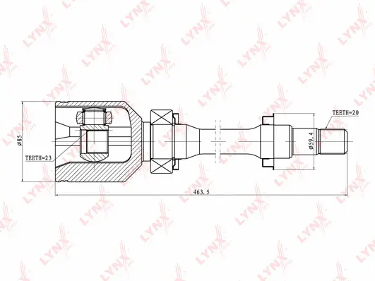 Joint Kit, drive shaft (CI-7500)