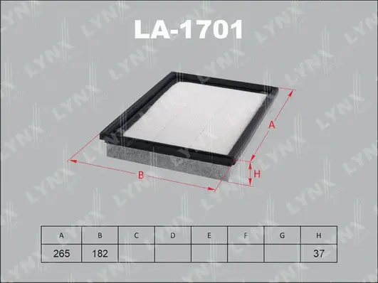 Air Filter (LA-1701)