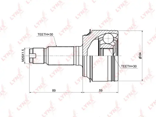 Joint Kit, drive shaft (CO-3670)