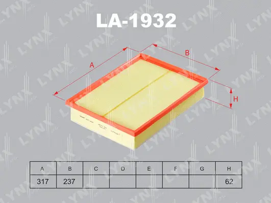 Air Filter (LA-1932)