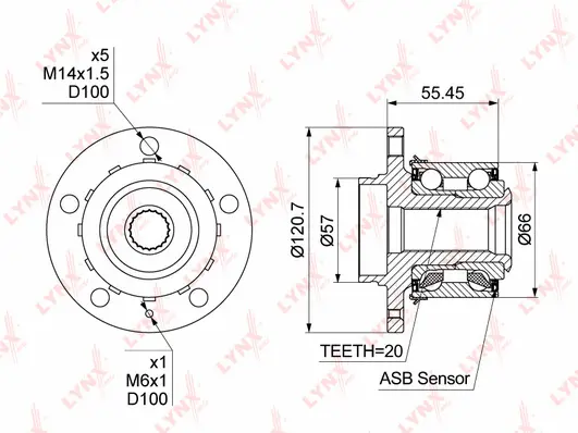 Wheel Bearing Kit (WH-1205)