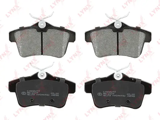 Brake Pad Set, disc brake (BD-2229)