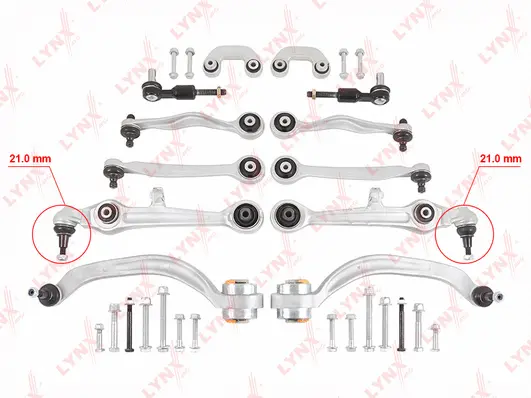 Repair Kit, control arm (C5018LRK)