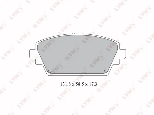 Brake Pad Set, disc brake (BD-3422)