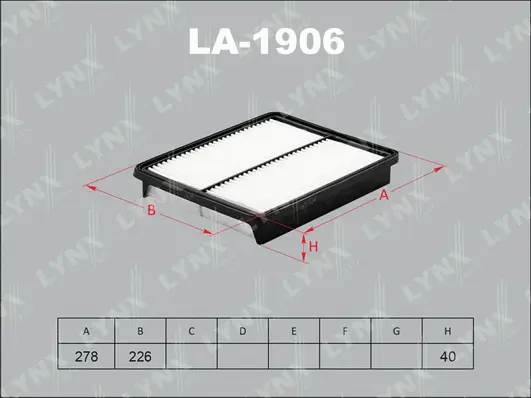 Air Filter (LA-1906)