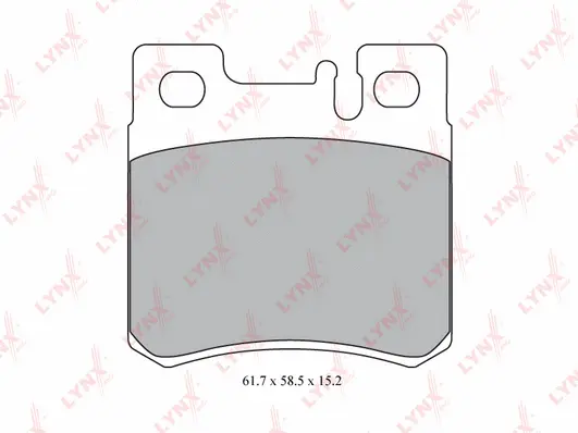 Brake Pad Set, disc brake (BD-5314)