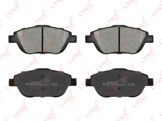 Brake Pad Set, disc brake (BD-6124)