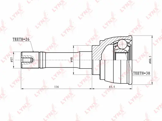 Joint Kit, drive shaft (CO-7305)