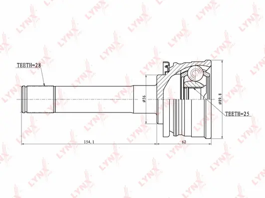 Joint Kit, drive shaft (CO-5503)