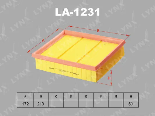 Air Filter (LA-1231)