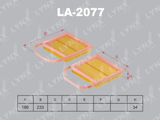 Air Filter (LA-2077)
