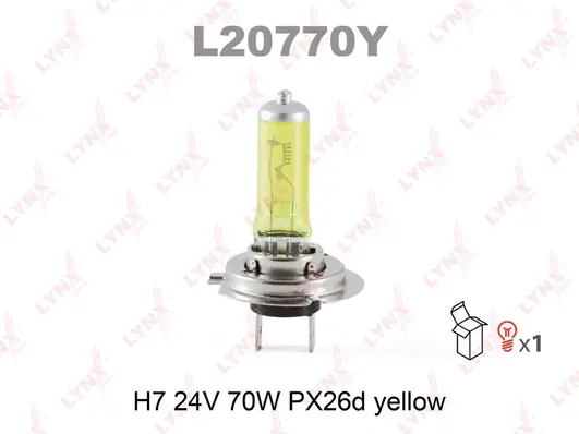 Bulb, front fog light (L20770Y)