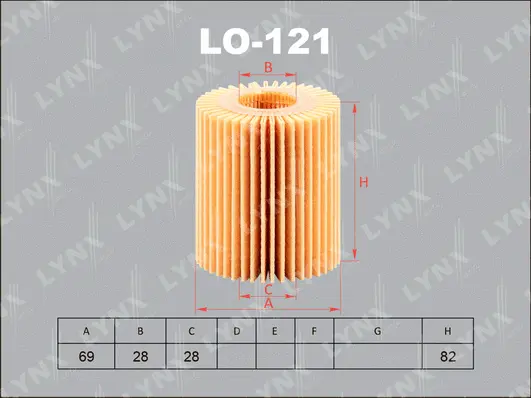 Oil Filter (LO-121)