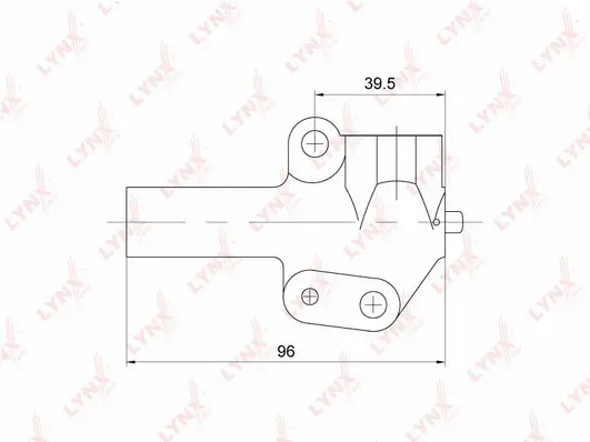 Vibration Damper, timing belt (PT-1035)