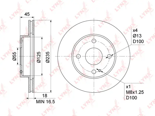 Brake Disc (BN-1070)