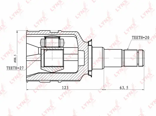 Joint Kit, drive shaft (CI-7501)