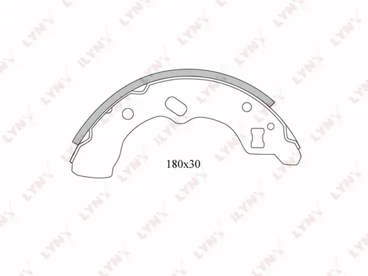 Brake Shoe Set (BS-5102)