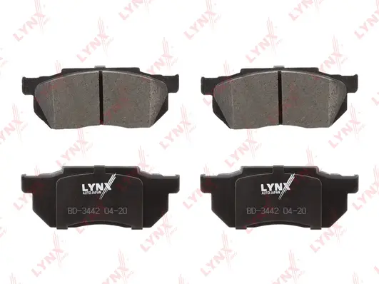 Brake Pad Set, disc brake (BD-3442)