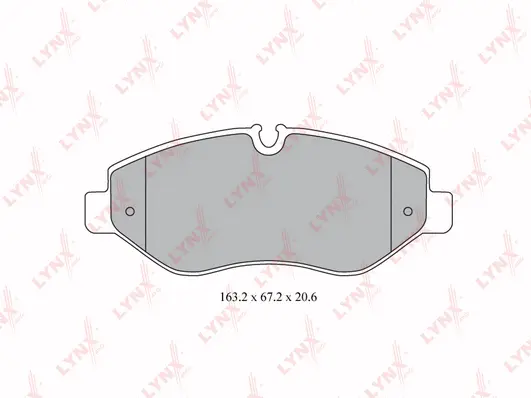 Brake Pad Set, disc brake (BD-5341)