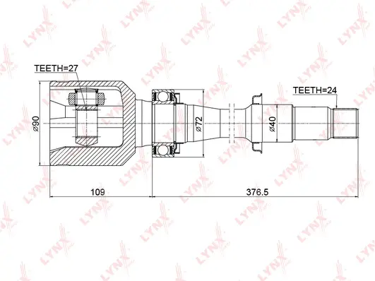 Joint Kit, drive shaft (CI-3722)