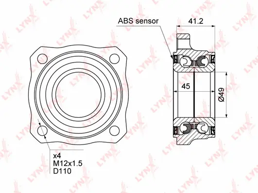 Wheel Bearing Kit (WB-1478)
