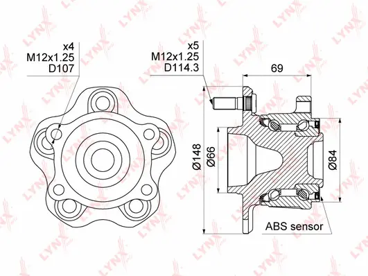 Wheel Bearing Kit (WH-1009)