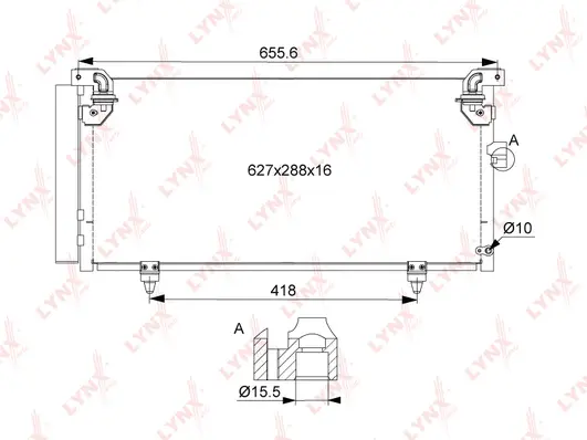 Condenser, air conditioning (RC-0448)