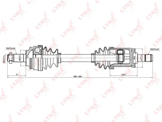 Drive Shaft (CD-1415)