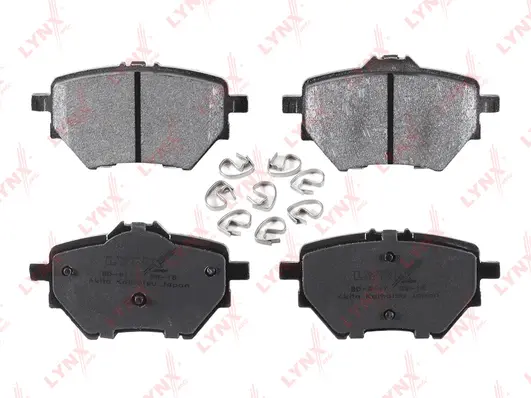 Brake Pad Set, disc brake (BD-6117)