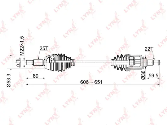 Drive Shaft (CD-1047)